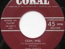 JIMMY CAVELLO & HOUSE ROCKERS Ooh-wee ROCKABILLY Cdn 45