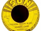 Johnny Cash Folsom Prison Sun 232 Rockabilly 45 Hear
