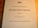 HANDEL 12 Concerti grossi LEHMANN 4-LP-Box Archiv ARC