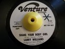 Mod Boogaloo 45 LARRY WILLIAMS Shake Your Body Girl