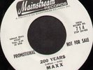 Rare 60's Fuzz Psych 45 - MAXX (Mainstream)