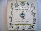1957 ALICE In WONDERLAND 4 Lp Box & Book CYRIL RITCHARD