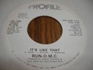 HEAR Old School Rap 45 RUN DMC It's Like That on Profi