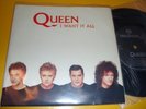 QUEEN I Want it All PORTUGUESE PS 7'' 45 PORTUGAL MINT