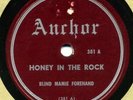 BLIND MAMIE FOREHAND Honey In The Rock 1927 MEMPHIS E