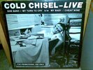 Cold Chisel - Live Radio Only Promo Vinyl Rare