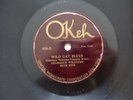 CLARENCE WILLIAMS BLUE FIVE WILD CAT BLUES OKEH 4925