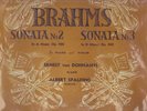BRAHMS Sonatas 2&3 /  SPALDING  Unplayed NM URLP-199-49
