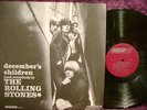 THE ROLLING STONES DECEMBER'S CHILDREN LP RED MONO RARE