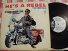 THE CRYSTALS  HE'S A REBEL ON PHILLES RECORDS PHLP 4001