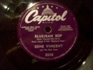 78 RPM.  Gene Vincent  Blue Jean Bop  Capitol
