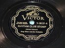 KING OLIVER JAZZ 78 RPM  RHYTHM CLUB STOMP  V-38137  E+