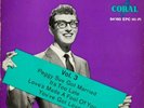 BUDDY HOLLY `VOLUME 3´ RARE GERMAN EP CORAL 94160, MINT
