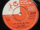 JACK LARSON - I LOVE THE WAY SHE LAUGHS (TOP RANK 7