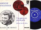 Johnny Hallyday - Un ami... - Rare 45T hollande 1965
