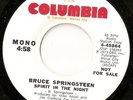 BRUCE SPRINGSTEEN//SPIRIT IN THE NIGHT/ VERY RARE