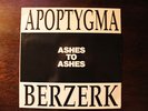 Apoptygma Berzerk – Ashes to ashes 12”  EBM Synth Rare