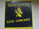 IRON MAIDEN - LIVE CONCERT - SIGNED  BOOTLEG VERY RARE