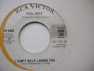 Rare Northern Soul - Paul Anka 'Cant Help' - Promo