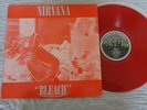 NIRVANA   Bleach- Australian RED VINYL- Rare Waterfront