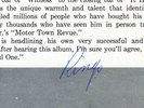 BEATLES Ringo autograph(s) signed historic L.P 60's