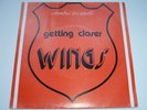 WINGS: Getting Closer RARE FRENCH PROMO PS Mc Cartney