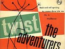 THE ADVENTURERS 7' EP ROCK AND ROLL UPRISING +3 SPANISH