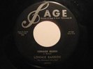 Rockabilly 45 LONNIE BARRON Teenage Queen SAGE HEAR