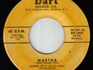 1958 NJ Rocker DONNIE BOYD Martha / Krunchy DART VG/VG+