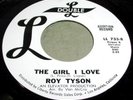 ROY TYSON The Girl I Love 45 Doo Wop Promo NM Listen