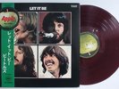 BEATLES - LP - JAPAN - Let It BE  -  RED  VINYL  AP