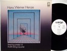 ARDITTI String QUARTET complete HENZE 1986 WERGO 2LP