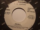 RARE FUNK *  BLACK LIGHTNING  -  TROUBLE