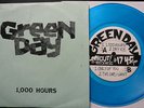 GREEN DAY First 7`EP 1000 HOURS Mega RARE blue vinyl