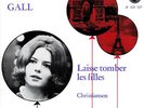 FRANCE GALL - LAISSE TOMBER LES FILLES - DUTCH 45