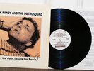 Black Randy Pass The Dust OrigLP Rare Dangerhouse Dils