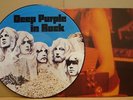 DEEP PURPLE IN ROCK OG 70 UK EMI PICDISC LP POSTER MINT