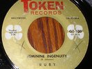 1960s Northern Soul 45 RUBY Feminine Ingenuity G. TOKEN