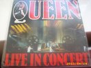 QUEEN-LIVE IN CONCERT-RARE NEW ZEALAND ONLY LP
