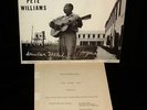 Robert Pete Williams LP Angola Prisoners Blues '59 book