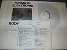 V/A, Forms Of Electronic Body Music LP, mit Insert, Rar