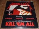 METALLICA - KILL 'EM ALL BLOOD RED DELUXE VINYL 2LP