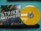 Strike Anywhere - Dead FM VInyl LP RARE Yellow Vinyl