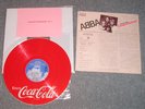 LP ABBA/Coca Cola Testpressing/Japan/red Vinyl/Beilagen