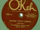 CLARENCE WILLIAMS-SHAKE THAT THING/GET IT FIXED  COND E
