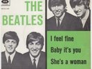BEATLES I Feel Fine +3 RARE UNIQUE Denmark EP LISTEN