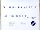 ROLLING STONES WE NEVER REALLY GOT IT TILL DETROIT LP