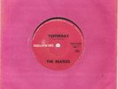 THE BEATLES ( NEW ZEALAND 45 ) YESTERDAY/ACT NATURALLY
