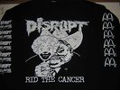 DISRUPT Rid the Cancer l/s vintage Relapse Dropdead