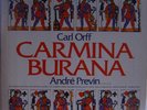 CARL ORFF/PREVIN     ORIGINAL MASTER RECORDING